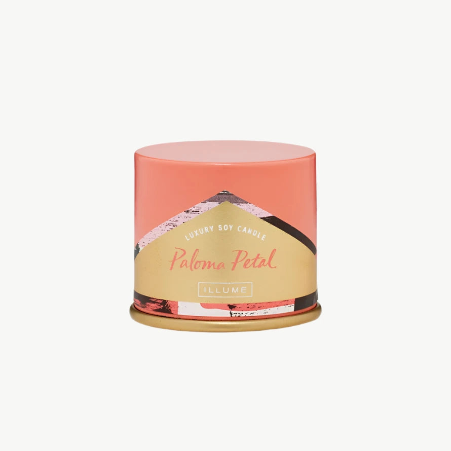 Paloma Petal Demi Vanity Tin Candle