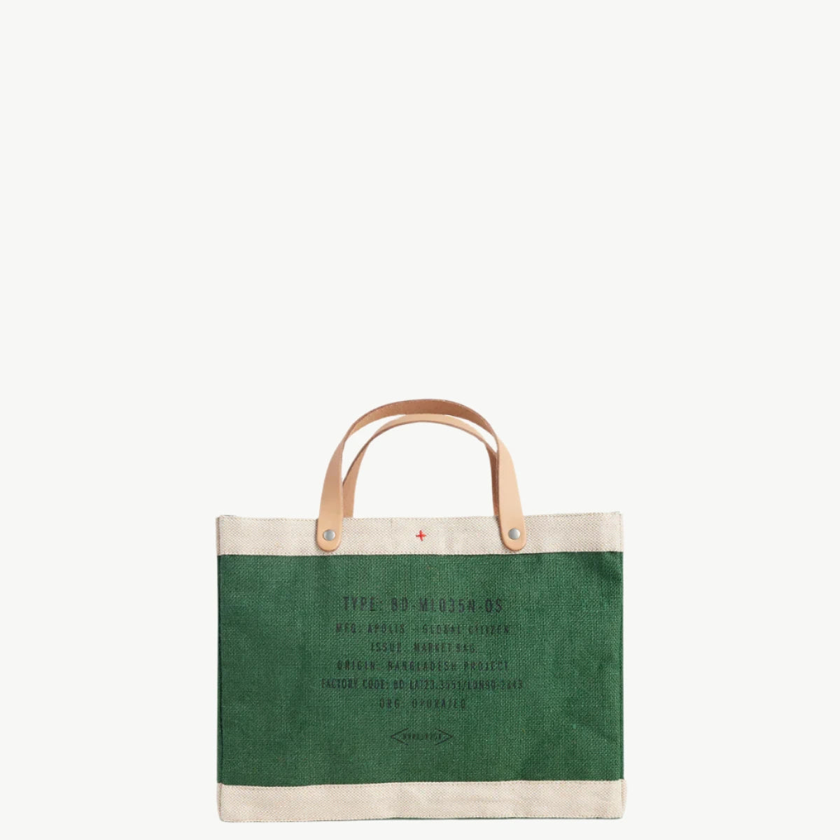 Petite Market Bag in Field Green - Hawthorn Shoppe