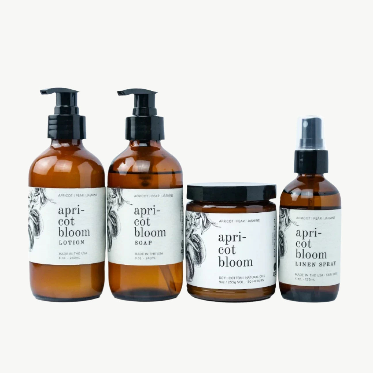 Broken Top Brands: Apricot Bloom Natural Soy Candle 9 oz