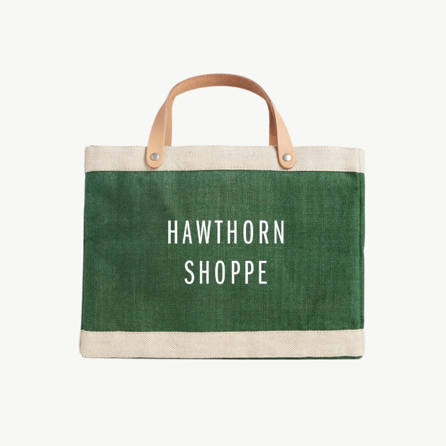 Petite Market Bag in Field Green - Hawthorn Shoppe