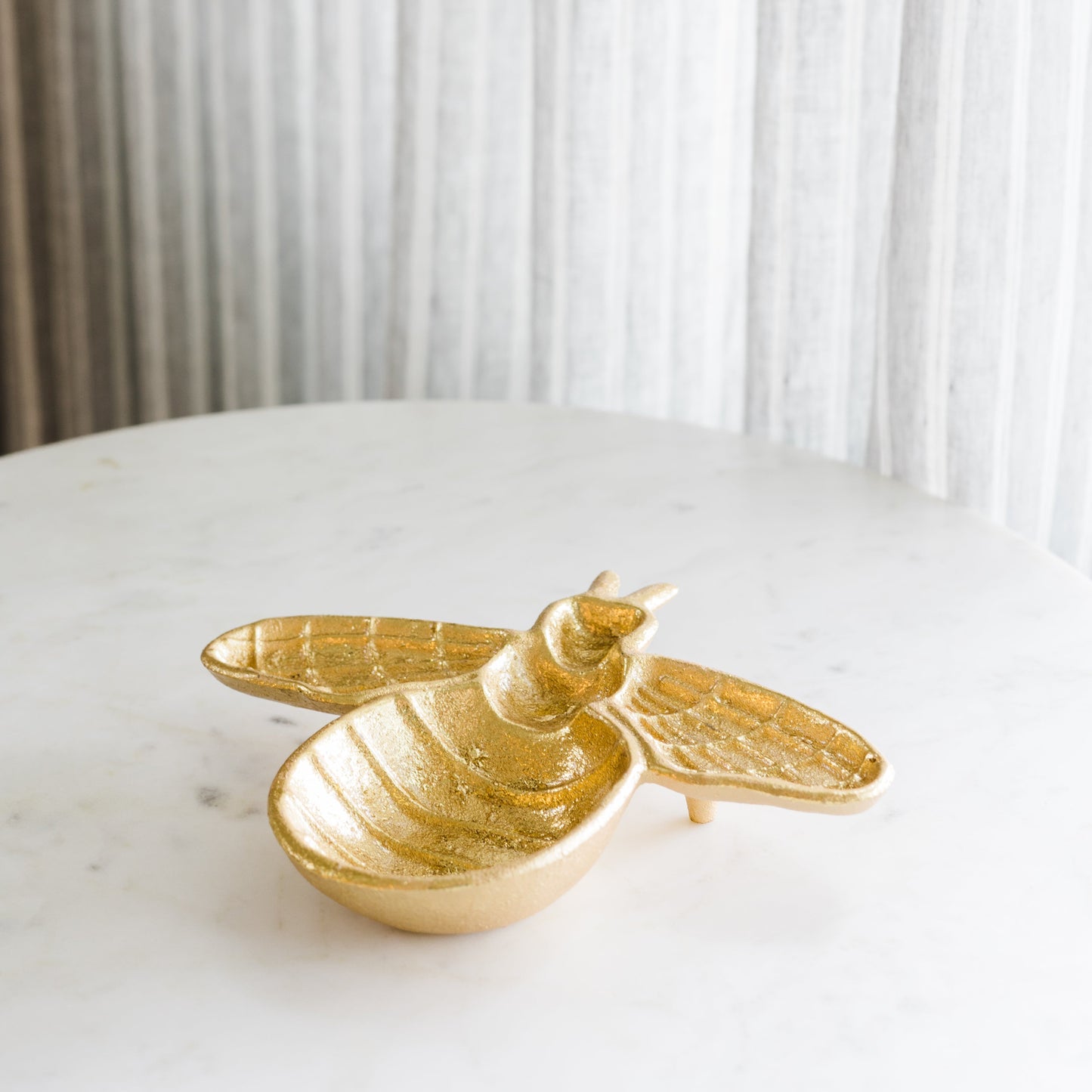 Gold Bee Dish