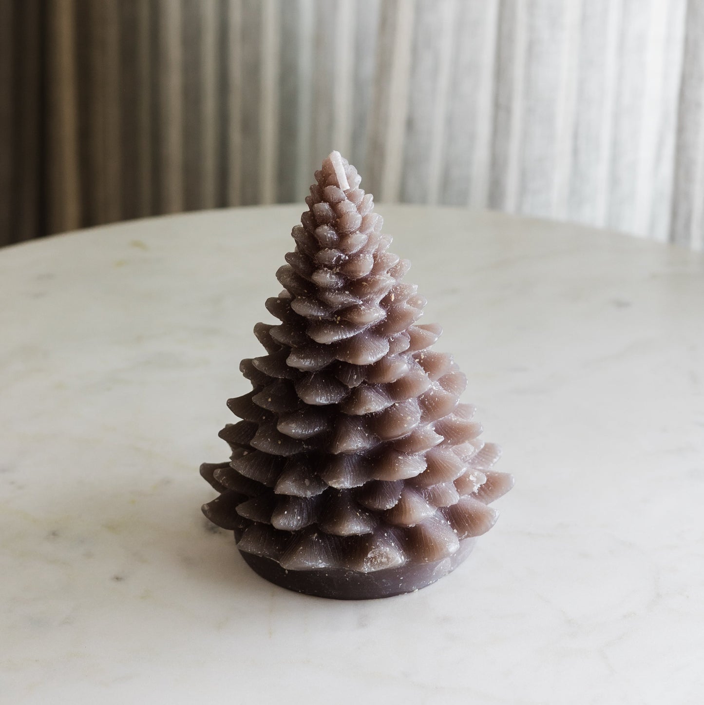 Tree Candle, Pewter