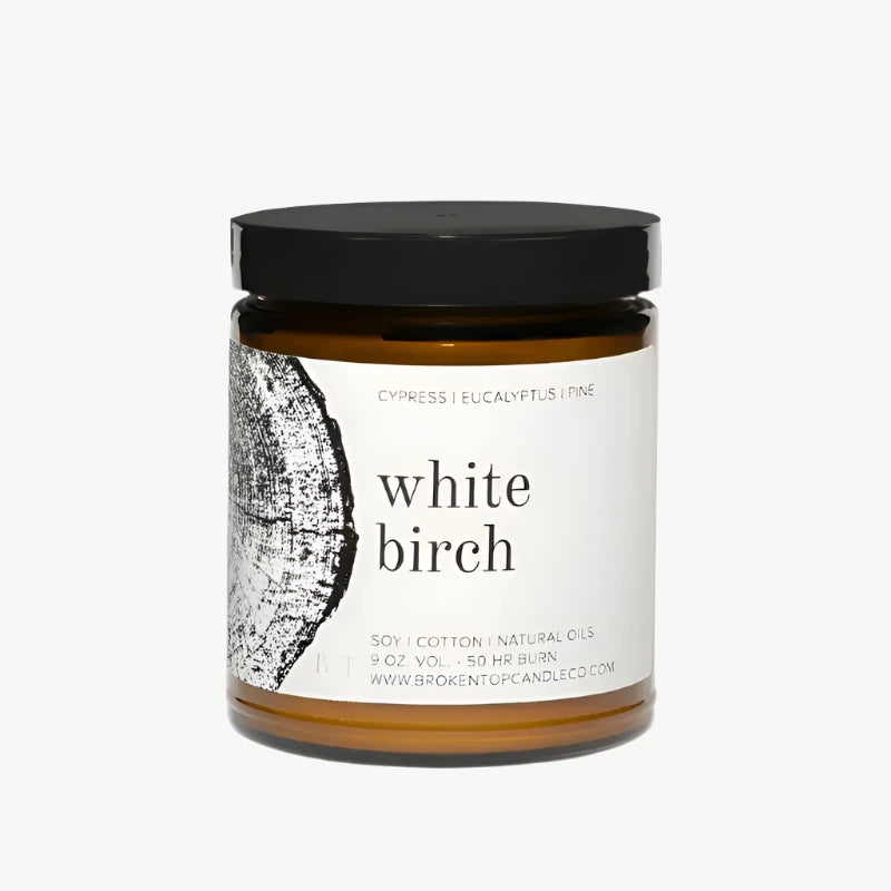 Broken Top Brands: White Birch 9 oz. Candle