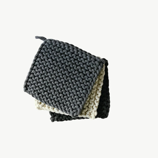 Chunky Crocheted Pot Holder