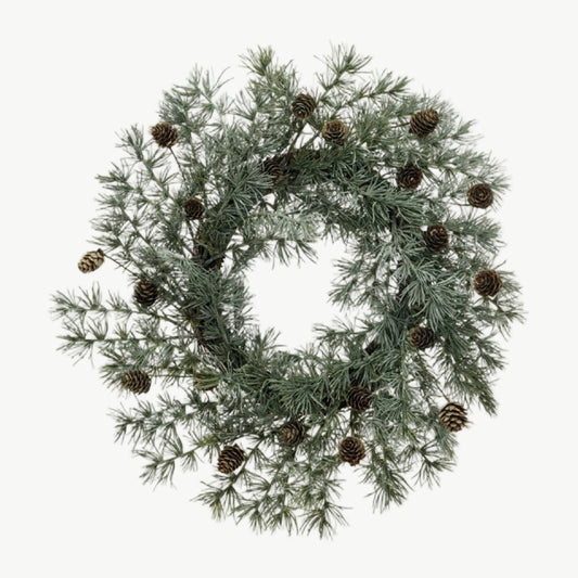 Faux Atlas Cedar Wreath