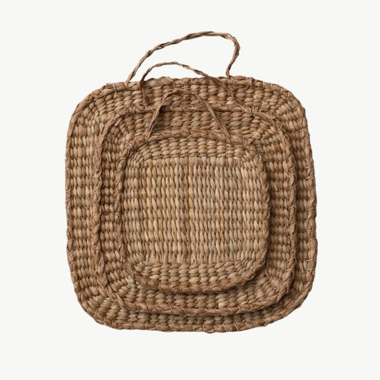 Hand-Woven Trivet Set