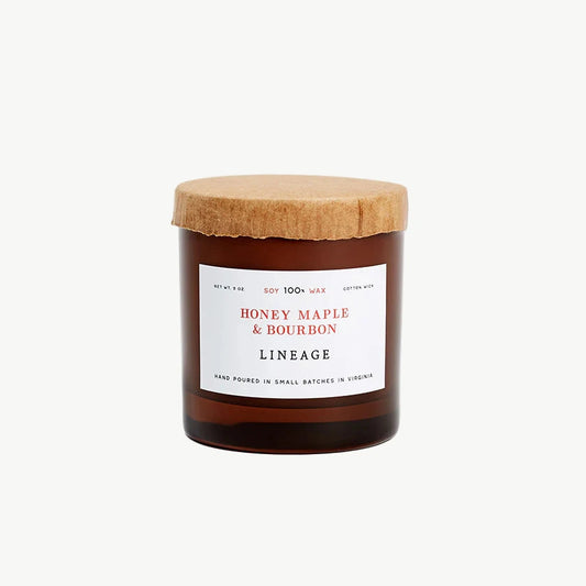 Lineage Honey Maple & Bourbon Candle 9 oz.