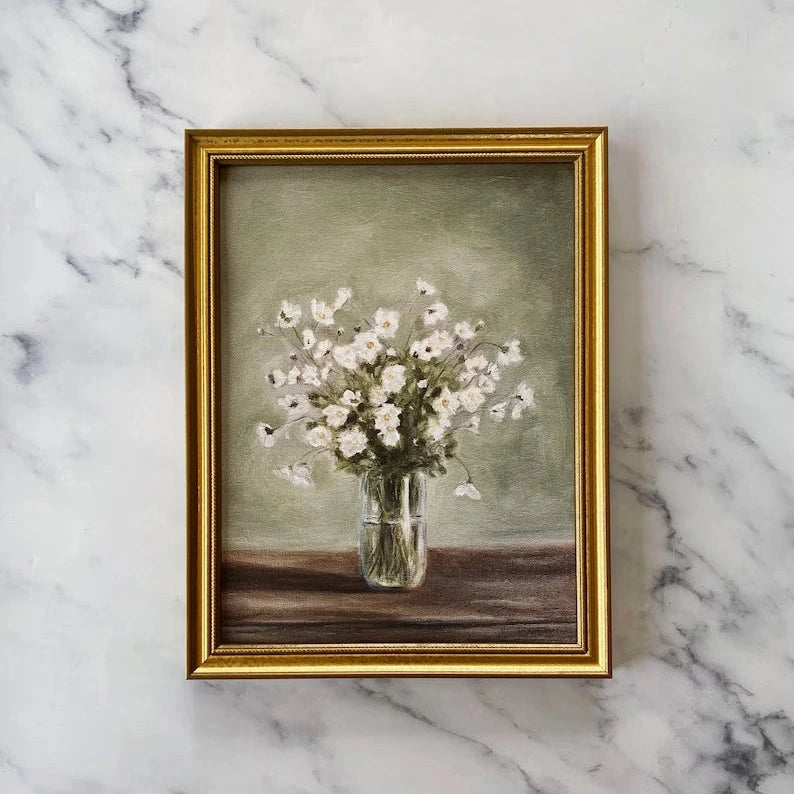 Les Fleurs, 9x12 (Unframed Art Print)