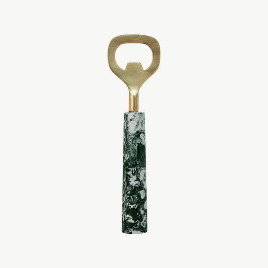 Marbled Green Bottle Opener