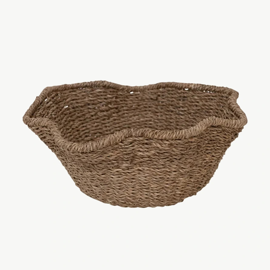 Ruffle Woven Bowl