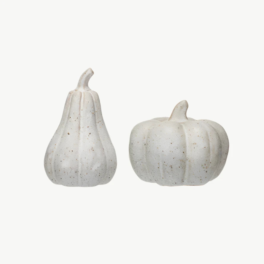 Stoneware Pumpkin, 2 Styles