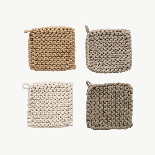 Chunky Crocheted Pot Holder