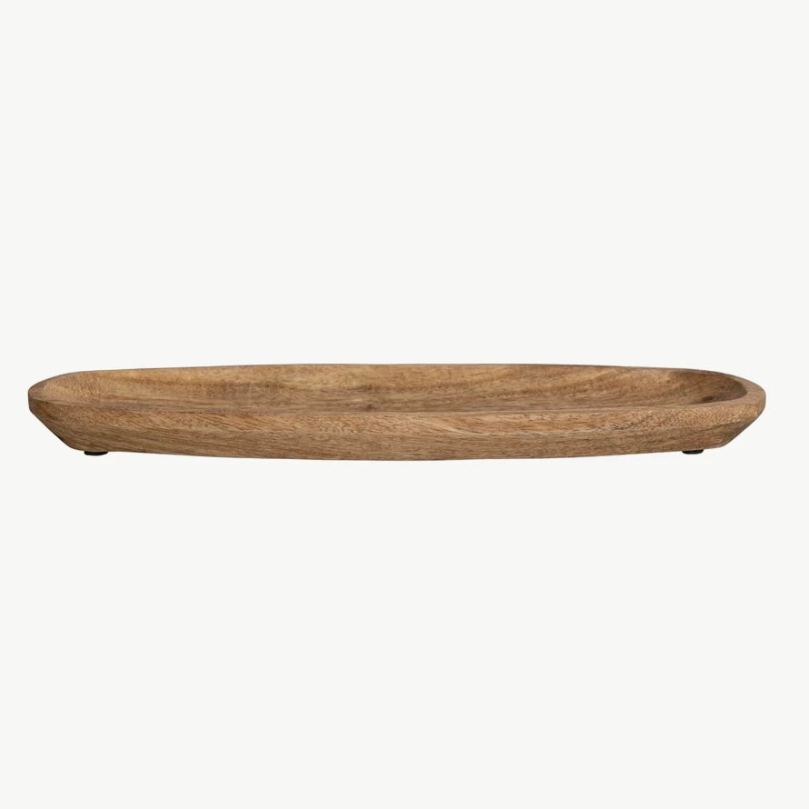 Mango Wood Dish, Natural
