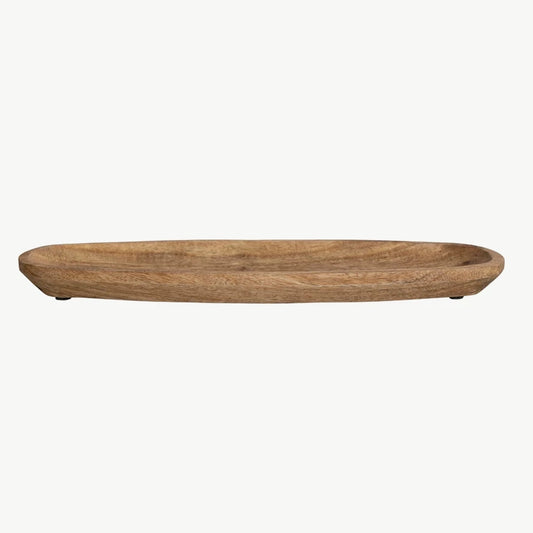 Mango Wood Dish, Natural