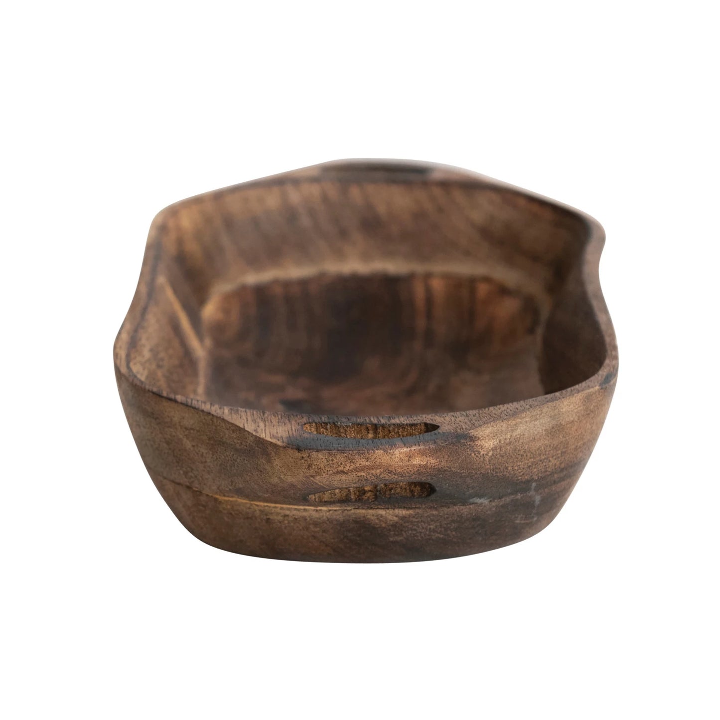 Mango Wood Bowl with Handles