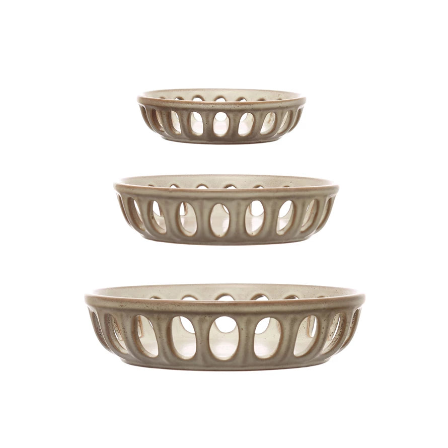 Basket Bowls, Set of 3