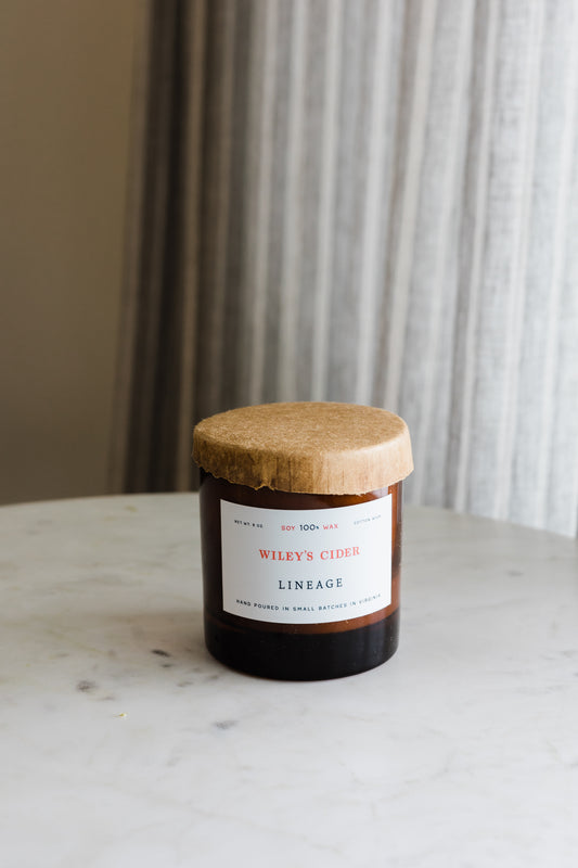 Lineage - Wiley's Cider 9 oz Candle