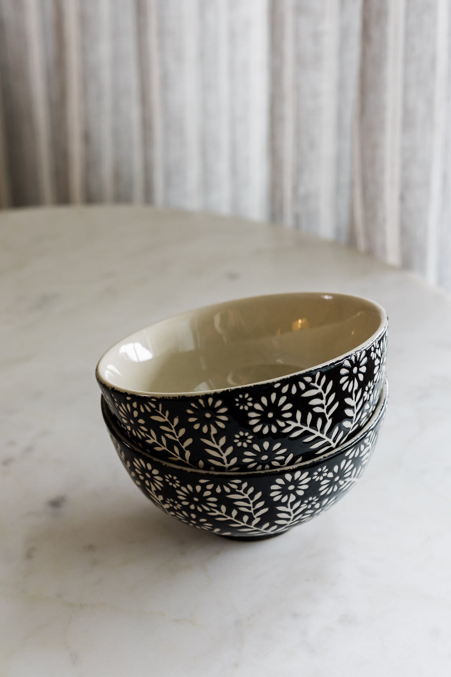 Botanical Stoneware Bowl