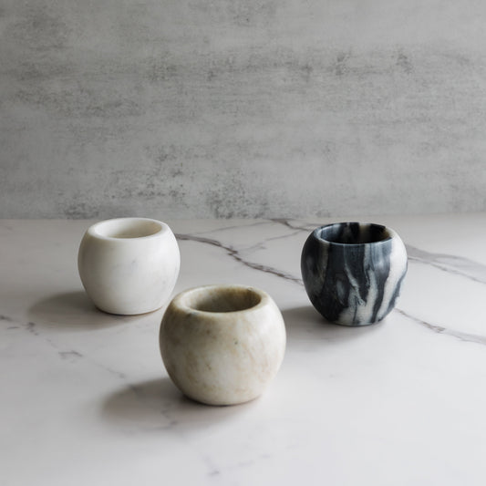 Marble Pinch Pot