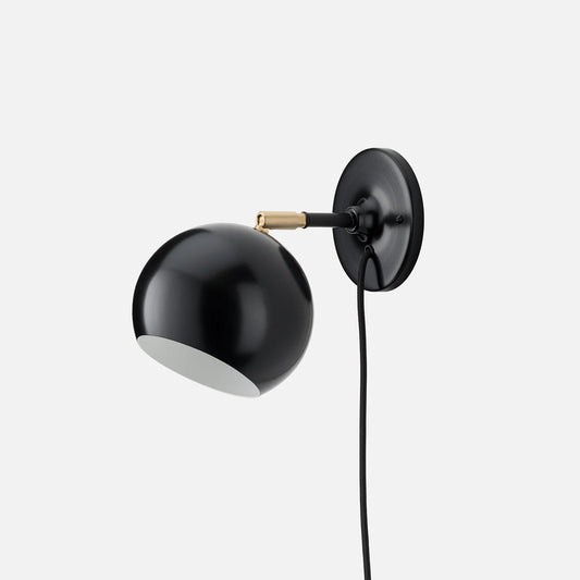 Isaac Plug-In Sconce - Short Arm